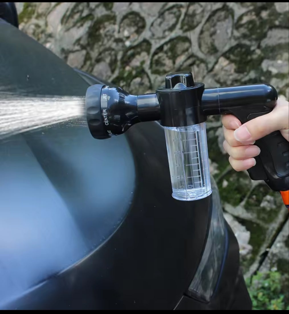 Multifunctional Portable Water Gun with 8 Spray Patterns