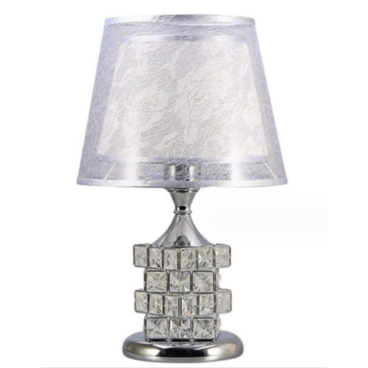 European Crystal Bedside Lamp Elegant Wedding & Home Décor