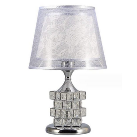 European Crystal Bedside Lamp Elegant Wedding & Home Décor