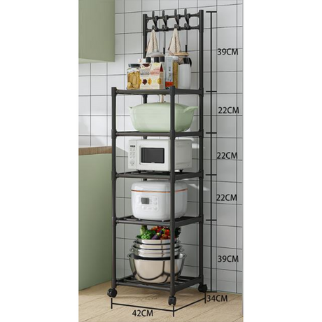 5 Layer Multipurpose Storage Rack Space Saving Organizer- Furaha Finds Kenya