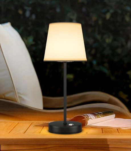 Furaha Finds Cordless LED Rechargeable Table Lamp – Portable, modern dimmable lighting