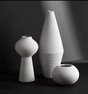 3pc Simple Elegant Ceramic Vases Set for Modern Home Décor