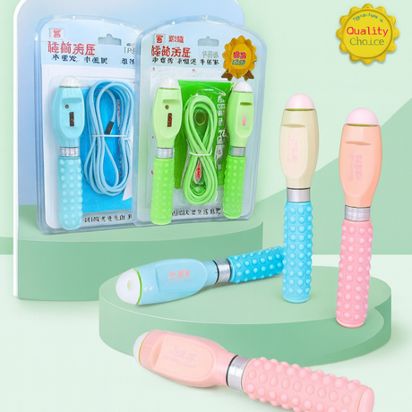 Silicone Skipping Rope with Built-In Digital Counter – Adjustable Fitness Jump Rope- Furaha Finds Kenya