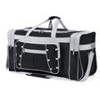 Large Durable Polyester Travel Duffel Bag with Multiple Compartments| For Organized Packing| Adjustable Straps Packing Organizers| 26” x 14” x 12.4”