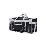 Large Durable Polyester Travel Duffel Bag with Multiple Compartments| For Organized Packing| Adjustable Straps Packing Organizers| 26” x 14” x 12.4”