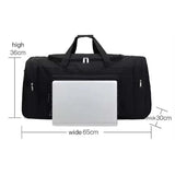 Large Durable Polyester Travel Duffel Bag with Multiple Compartments| For Organized Packing| Adjustable Straps Packing Organizers| 26” x 14” x 12.4”