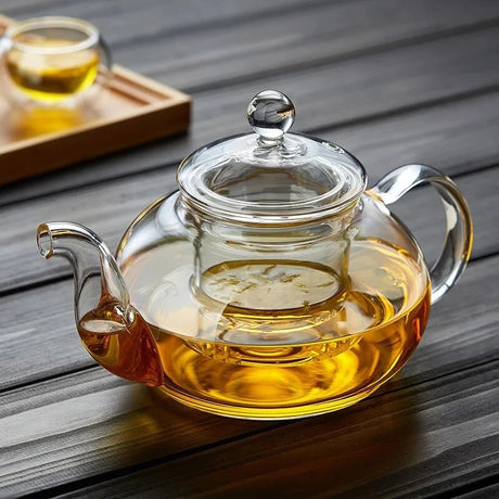 ZenClear Japanese-Style Borosilicate Glass Teapot- Furaha Finds Kenya