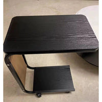 2 Layer Trolley with Matching Insert Pocket Side Stool Table – 58 × 36 × 4.5 cm Side table Carts
