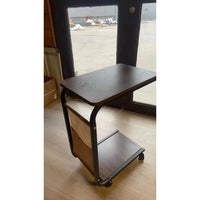 2 Layer Trolley with Matching Insert Pocket Side Stool Table – 58 × 36 × 4.5 cm Side table Carts