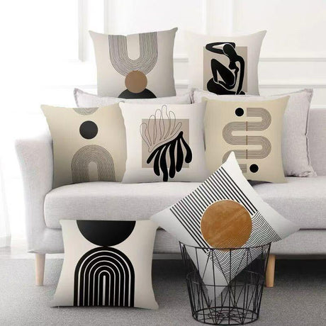 100% Cotton Pillow Cover – 45x45cm Decorative Cushion Case