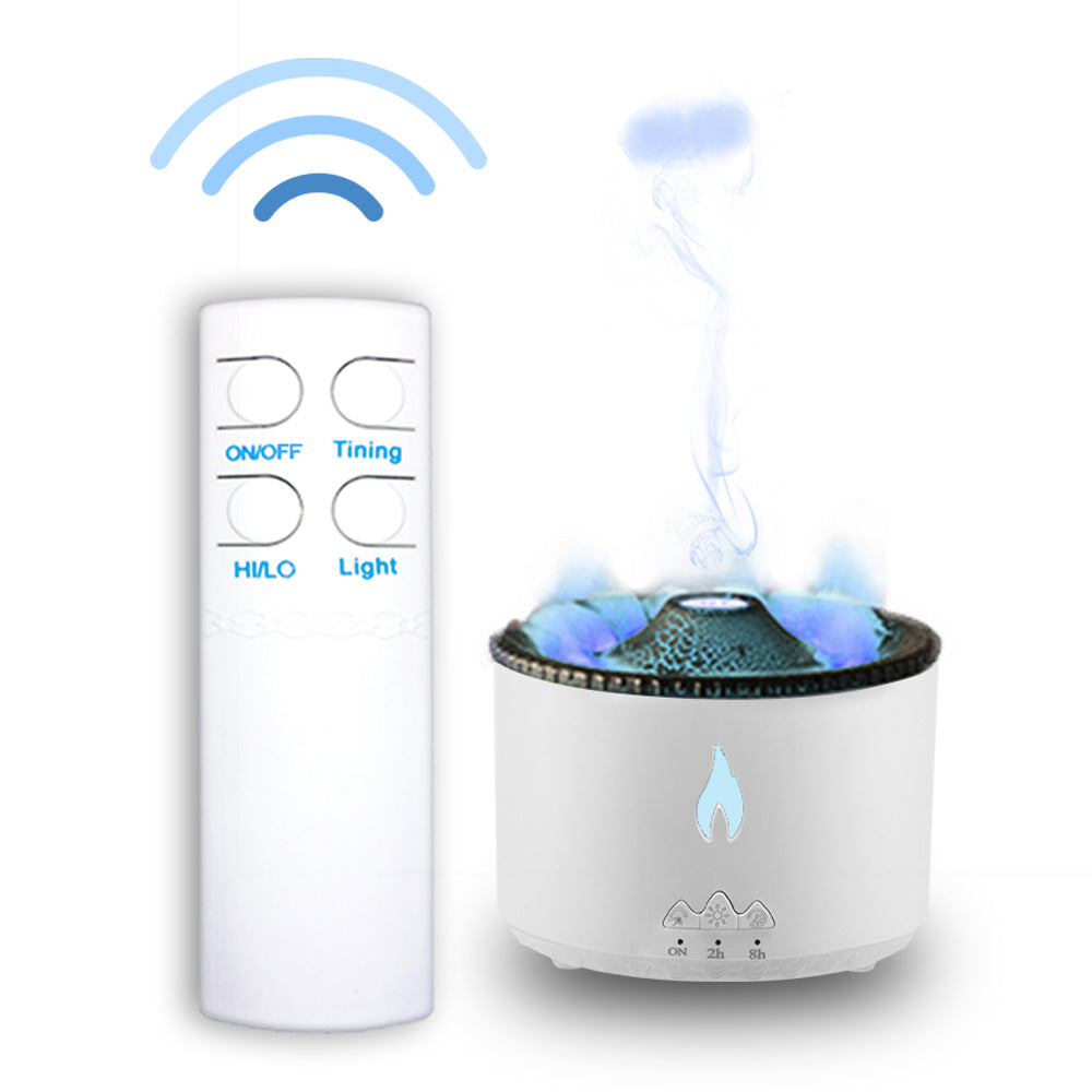 Volcano Aromatherapy Diffuser Humidifier 560ml Water Tank Two Speed Timing & Remote Control- Furaha Finds Kenya