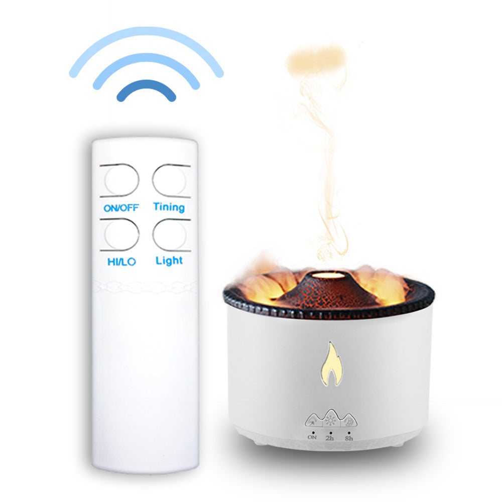 Volcano Aromatherapy Diffuser Humidifier 560ml Water Tank Two Speed Timing & Remote Control- Furaha Finds Kenya