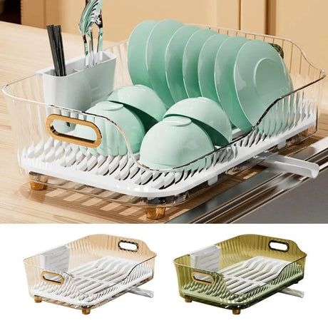 Multifunction Drainer with Automatic Draining Large Capacity Storage for Utensils, Fruits, and Vegetables- Furaha Finds Kenya