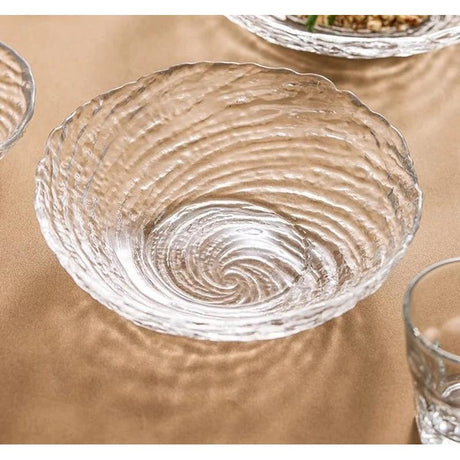 Phnom Penh Glass Luxury Bowl | 6 Piece Set | 19 cm x 7 cm | High Quality Glass- Furaha Finds Kenya