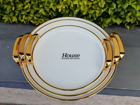 House Household and Aesthetic" Luxurious 3-Piece Tray Set- Furaha Finds Kenya