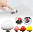 Furaha Finds Heart Shape Toilet Presser  Stylish and Functional Toilet Handle Press for Bathroom Decor