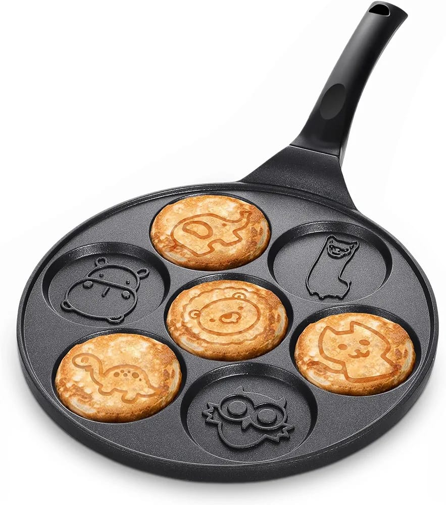 Furaha Finds 7-Hole Non-Stick Pancake Pan 