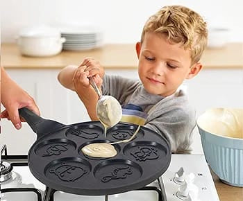 Furaha Finds 7-Hole Non-Stick Pancake Pan 