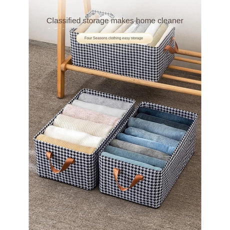 Multifunctional Closets Clothes Organizer | Pants, Jeans, Underwear, Socks, T-Shirt Storage Box (47 x 28 x 20cm)- Furaha Finds Kenya