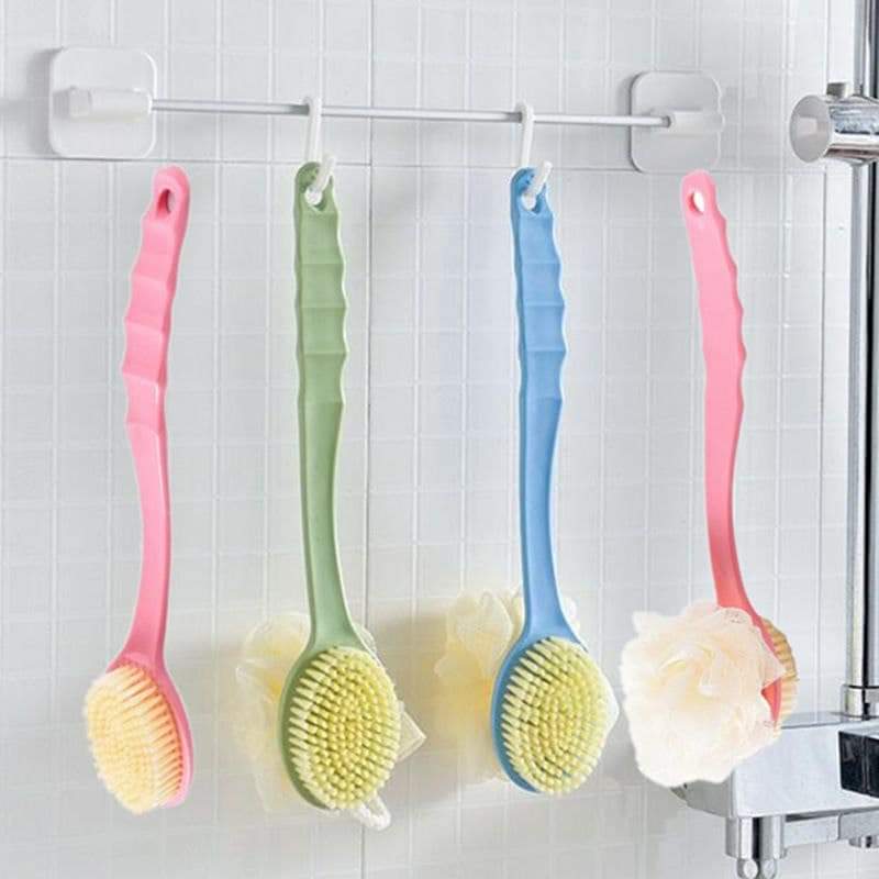 Long Double Sided Bathing Brush for Exfoliating & Back Scrubbing- Furaha Finds Kenya