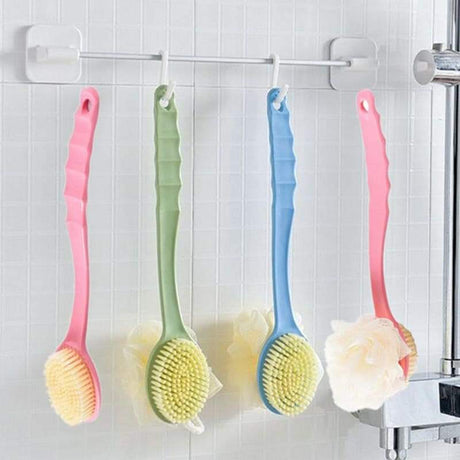 Long Double Sided Bathing Brush for Exfoliating & Back Scrubbing- Furaha Finds Kenya