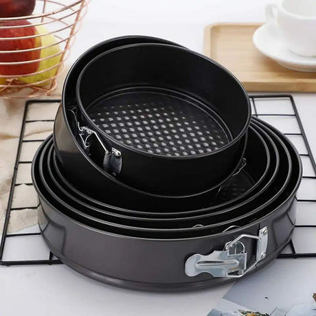 6 Piece Baking Tins Set NonStick Rust Resistant Round Cake Pans with Quick Release Design (Sizes 18/20/22/24/26/28cm)- Furaha Finds Kenya