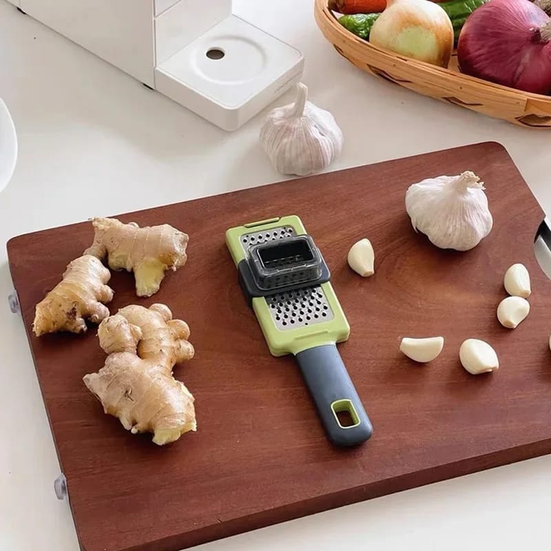 Furaha Finds Multipurpose Garlic Ginger Grater High Quality Manual Grater for Efficient Food Preparation