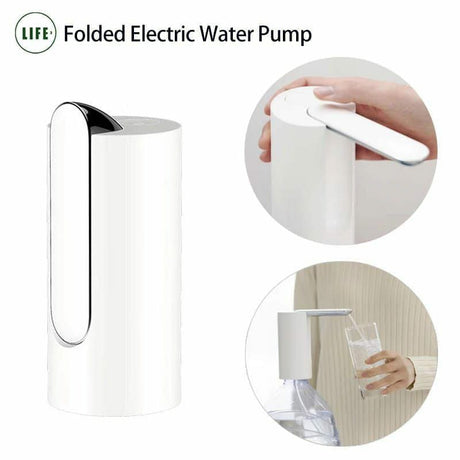Smart Portable Automatic Water Pump – Foldable, USB Rechargeable, Low Noise, Electric Water Dispenser- Furaha Finds Kenya