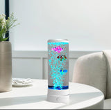 LED Bubble Fish Lamp  2.5L Multi Color Changing Aquarium Night Lights.