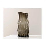 Nordic Heavy Creative Dark Glass Vase 35cm
