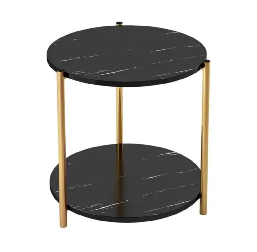 MDF Side Table Durable and Stylish Side Table for Living Room, Bedroom, or Office