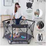 Foldable Portable Baby Playpen for Babies and Toddlers