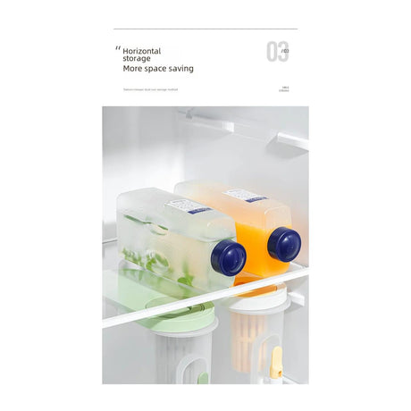 2L High-Temperature Resistant Cold Water Bottle – Thickened Anti-Fall Plastic Juice Container for Fridge with Anti-Flavor Transfer- Furaha Finds Kenya