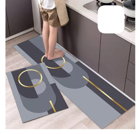 Kitchen Anti Slip Mats Durable and Comfortable Floor Protection, Large 120x40cm & Medium 60x40cm- Furaha Finds Kenya