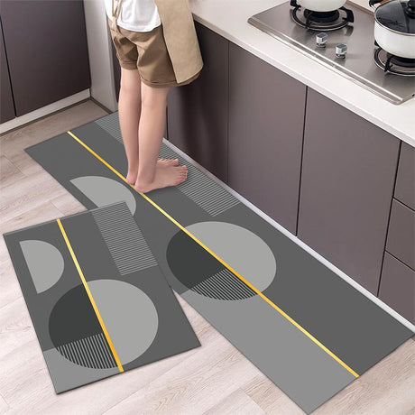 Kitchen Anti Slip Mats Durable and Comfortable Floor Protection, Large 120x40cm & Medium 60x40cm- Furaha Finds Kenya