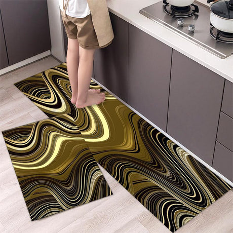Kitchen Anti Slip Mats Durable and Comfortable Floor Protection, Large 120x40cm & Medium 60x40cm- Furaha Finds Kenya