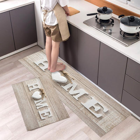 Kitchen Anti Slip Mats Durable and Comfortable Floor Protection, Large 120x40cm & Medium 60x40cm- Furaha Finds Kenya
