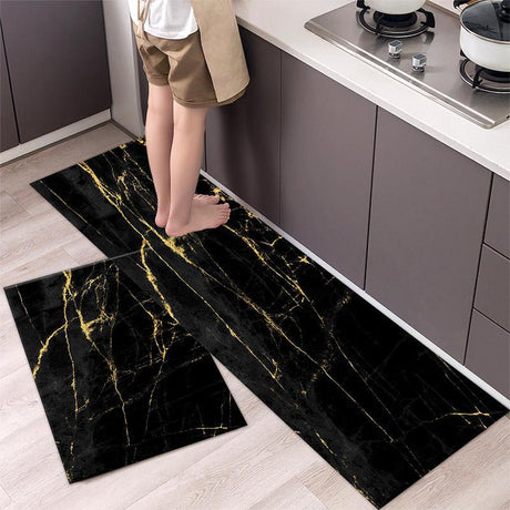 Kitchen Anti Slip Mats Durable and Comfortable Floor Protection, Large 120x40cm & Medium 60x40cm- Furaha Finds Kenya