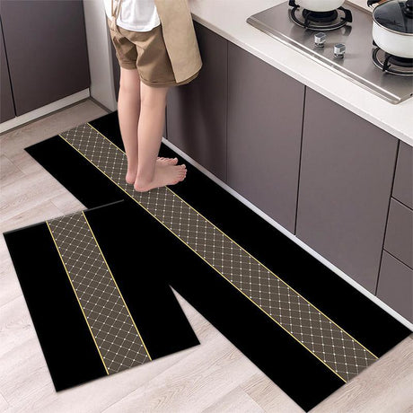 Kitchen Anti Slip Mats Durable and Comfortable Floor Protection, Large 120x40cm & Medium 60x40cm- Furaha Finds Kenya