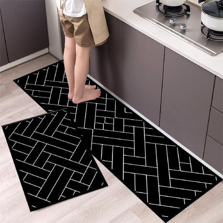 Kitchen Anti Slip Mats Durable and Comfortable Floor Protection, Large 120x40cm & Medium 60x40cm- Furaha Finds Kenya