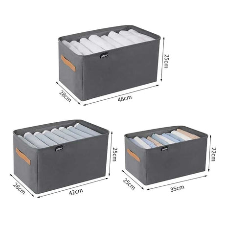 Collapsible Clothing Organizer Medium Closet Storage for Clothes, Pants, Drawers, and Toys- Furaha Finds Kenya