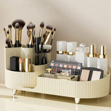 Furaha Finds Rotatable Cosmetic Storage Box Elegant and Durable Organizer 35x15x14cm