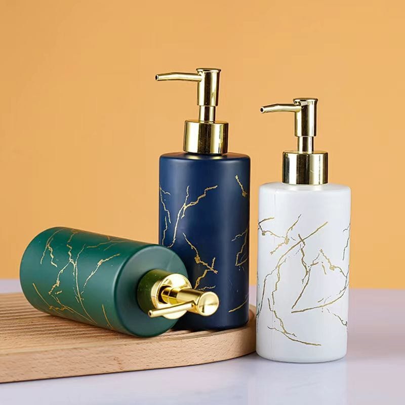 Furaha Finds Portable ceramic lotion soap dispenser
