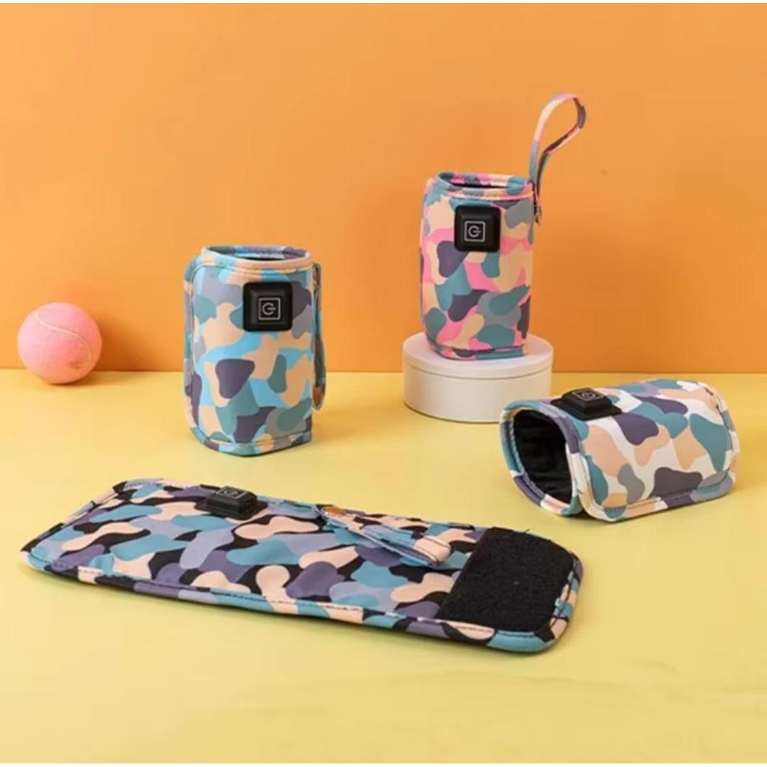 Bottle Thermal Warmer Bag – Insulated Baby Bottle Heater with Adjustable Temperature (5V, 30cm x 13.5cm)- Furaha Finds Kenya