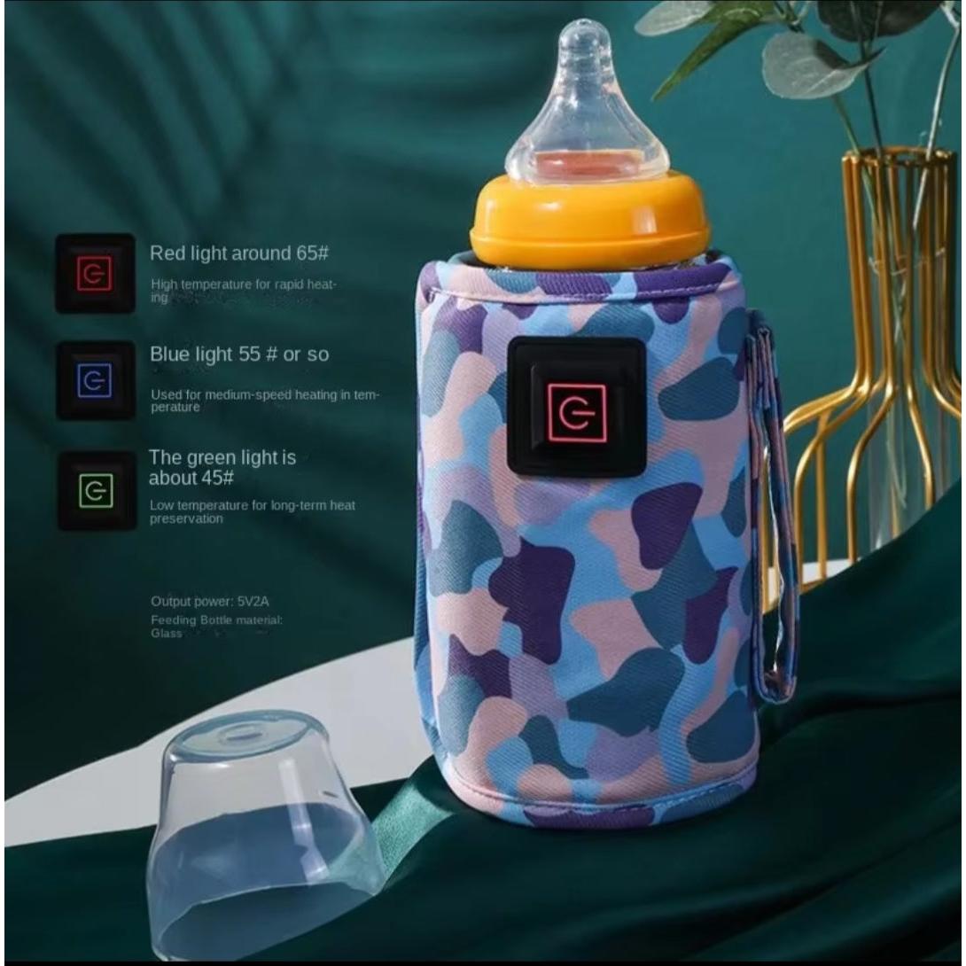 Bottle Thermal Warmer Bag – Insulated Baby Bottle Heater with Adjustable Temperature (5V, 30cm x 13.5cm)- Furaha Finds Kenya