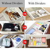 Adjustable Storage Drawers Divider Retractable Plastic Partition Holder, Storage Organizer (28*44cm)
