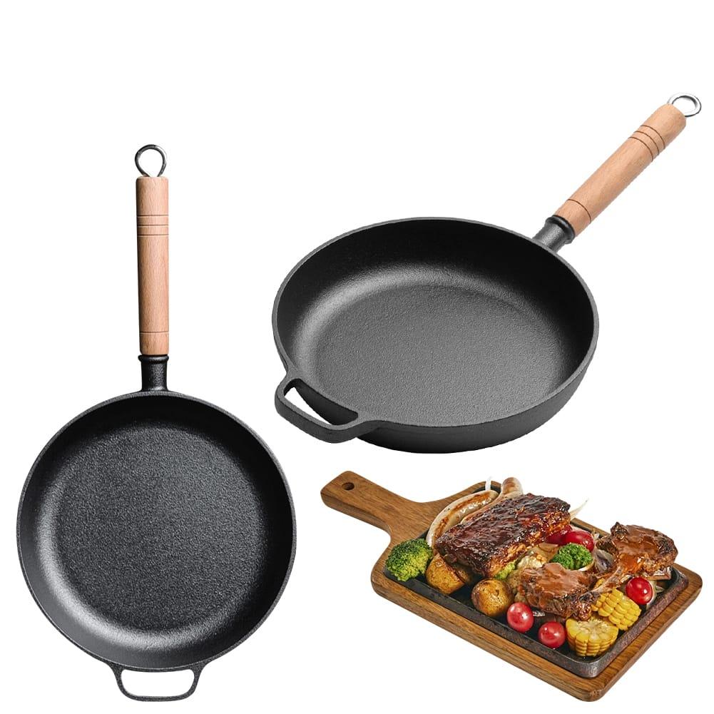 Furaha Finds Thickened Cast Iron Frying Pan