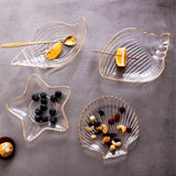 Creative Phnom Penh Ocean Series Transparent Glass Plate Set- Furaha Finds Kenya