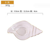 Creative Phnom Penh Ocean Series Transparent Glass Plate Set- Furaha Finds Kenya