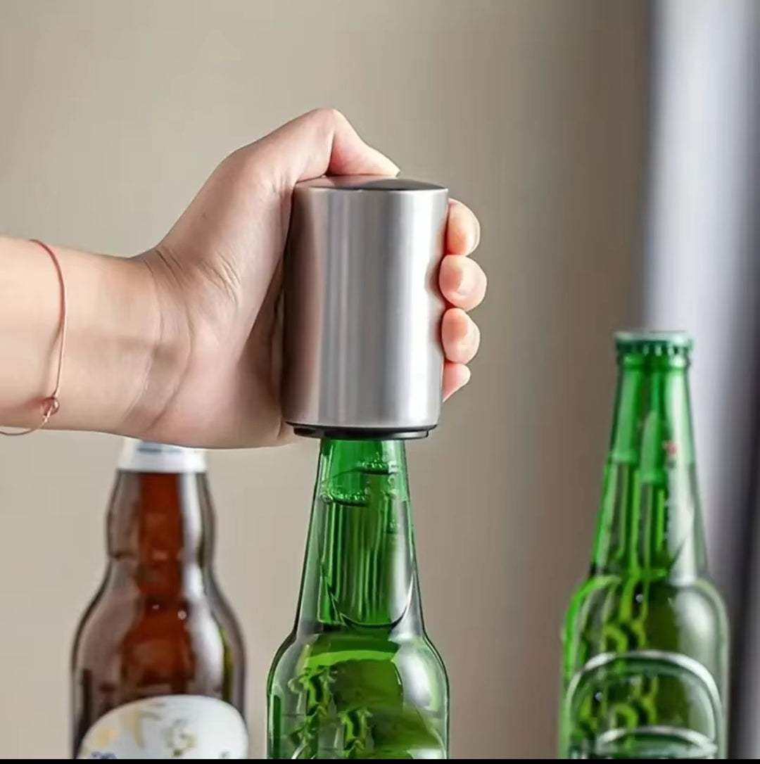 Furaha Finds Automatic Bottle Opener